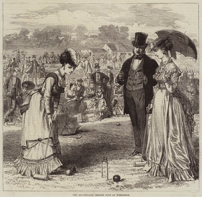 El Club de Croquet de Toda Inglaterra en Wimbledon de Arthur Hopkins