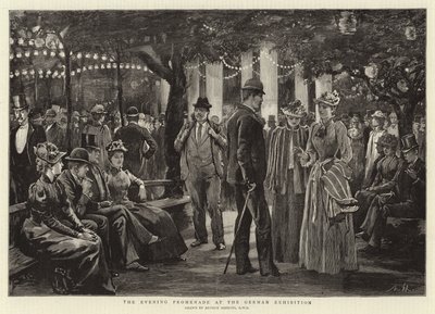 El paseo vespertino en la Exposición Alemana de Arthur Hopkins