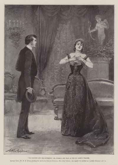 La princesa y la mariposa, la nueva obra de Mr. Pinero en el Teatro St James de Arthur Hopkins