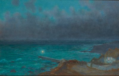 Un refugio seguro, Cornwall de Arthur Hughes
