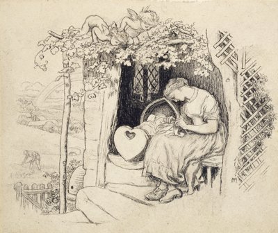 Junto a la cuna de Arthur Hughes