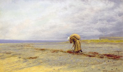 Recolectando algas de Arthur Hughes