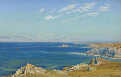 Cabo de Newquay, Cornualles de Arthur Hughes