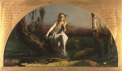 Ofelia de Arthur Hughes