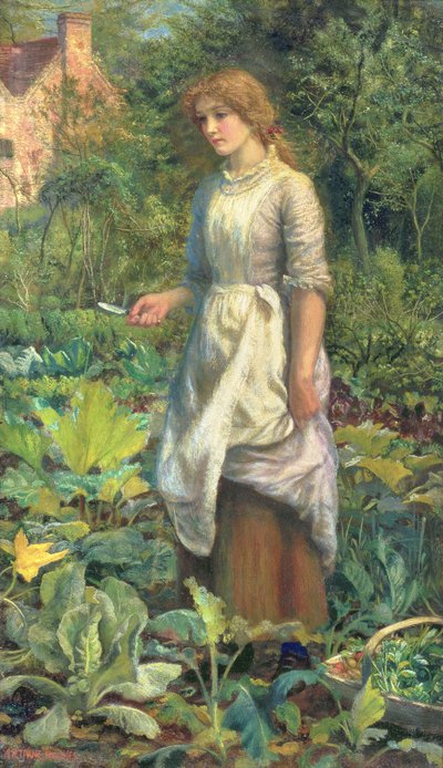 Phyllis, c.1887 de Arthur Hughes