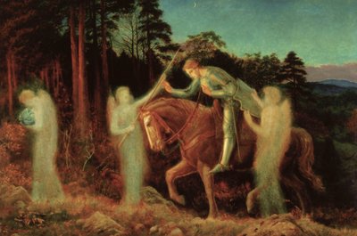 Sir Galahad, 1867-1892 de Arthur Hughes