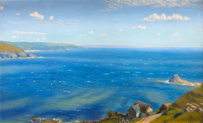 Estudio para Hannafore, West Looe de Arthur Hughes
