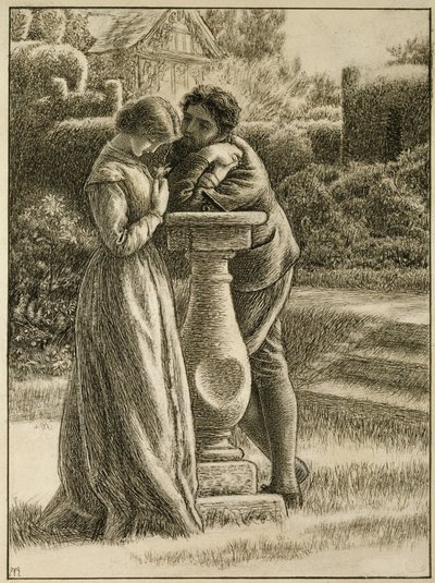 El dial, siglo XIX de Arthur Hughes