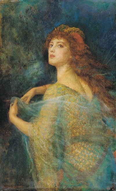 La hechicera de Arthur Hughes