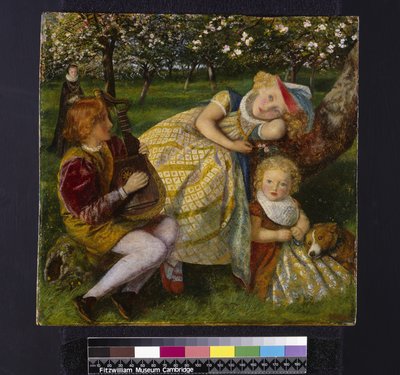 El Huerto del Rey, c.1858 de Arthur Hughes