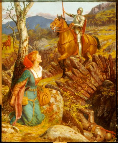 El derrocamiento del Caballero Oxidado de Arthur Hughes
