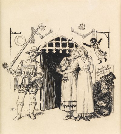 El diamante del vendedor ambulante de Arthur Hughes