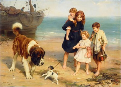 Diversión de verano de Arthur John Elsley