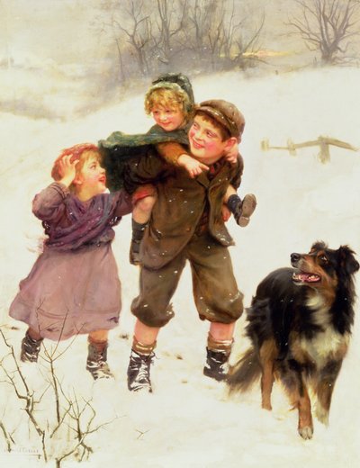 El viaje a lomos del cerdito de Arthur John Elsley