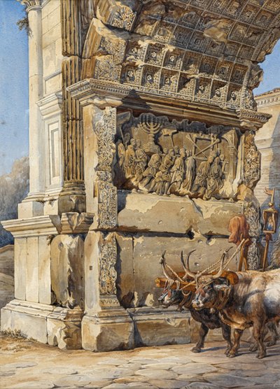 Arco de Tito, Roma de Arthur John Strutt