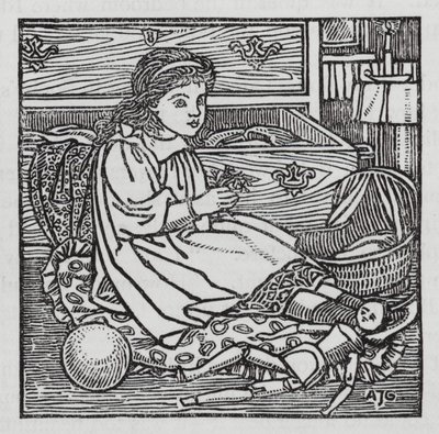 Hans Christian Andersen: Las Flores de la Pequeña Ida de Arthur Joseph Gaskin