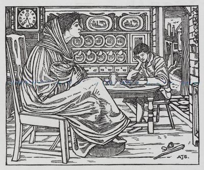 Hans Christian Andersen: Pequeño Tuk de Arthur Joseph Gaskin