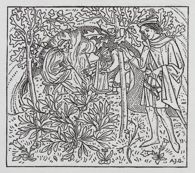 Hans Christian Andersen: El jardín del paraíso de Arthur Joseph Gaskin