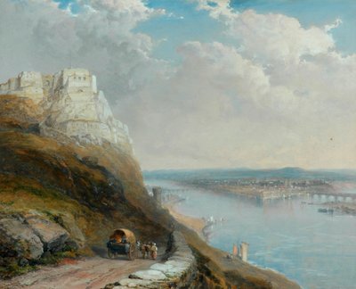 Coblenza desde Ehrenbreitstein de Arthur Joseph Meadows