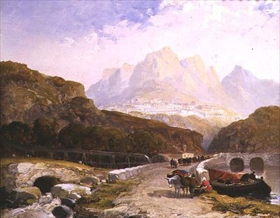 Escena en Portugal de Arthur Joseph Meadows