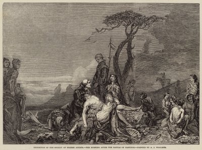 La Mañana después de la Batalla de Hastings de Arthur Joseph Woolmer