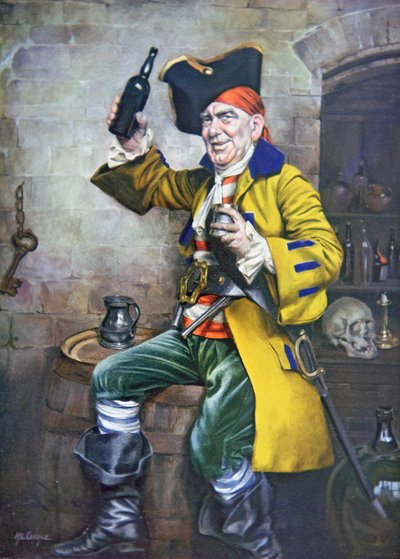 Un tipo de pirata de Arthur Longlands Grace