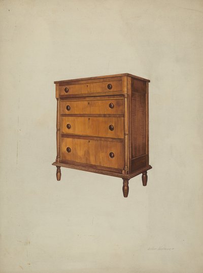 Cómoda de Arthur Mathews