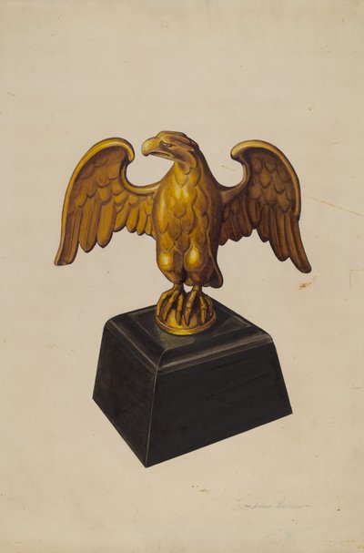 Tope de Puerta: Águila de Arthur Mathews