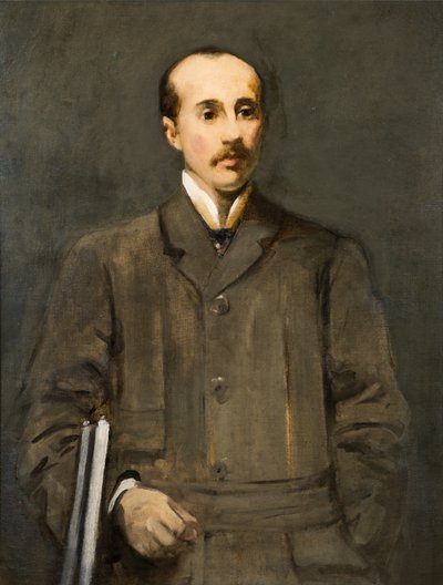Estudio de Retrato [J Martin White] de Arthur Melville