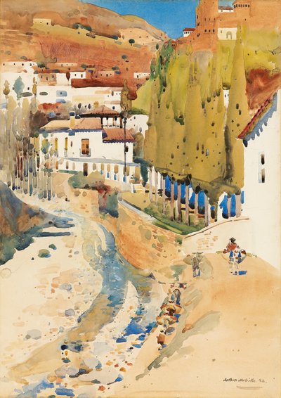El valle del Darro de Arthur Melville