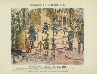 El Gran Incendio de Londres. 2 de septiembre. de Arthur Moreland