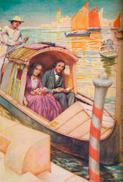 Los Brownings en la Ciudad de las Góndolas de Arthur Percy Dixon