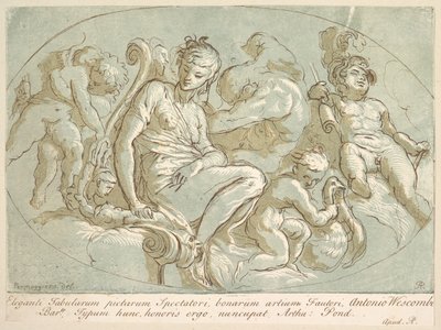 Venus rodeada de putti de Arthur Pond