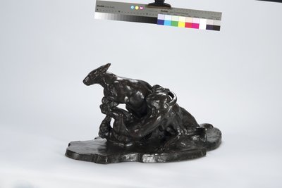 Canguro y perro de Arthur Putnam