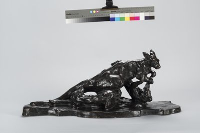 Canguro y perro de Arthur Putnam