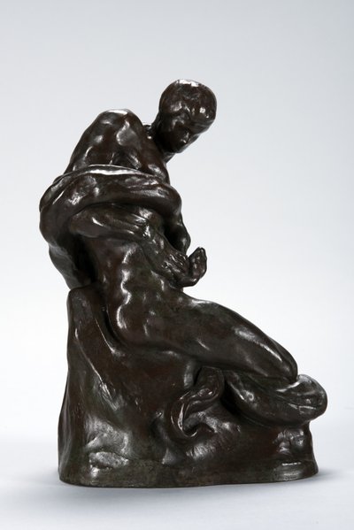 Hombre y serpiente de Arthur Putnam