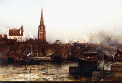 Trinidad desde el río, 1880 de Arthur Quartley