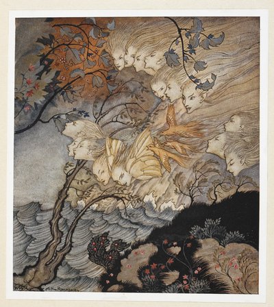 ACTO III: Escena II, línea 147
... y a veces una voz de Arthur Rackham