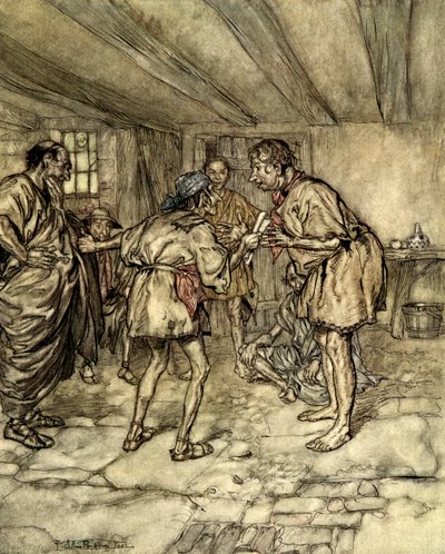 Sueño de una noche de verano de Arthur Rackham
