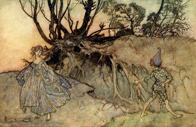 Sueño de una noche de verano de Arthur Rackham