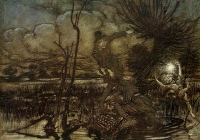 Sueño de una noche de verano de Arthur Rackham