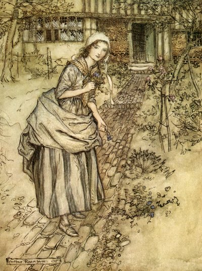 Sueño de una noche de verano de Arthur Rackham