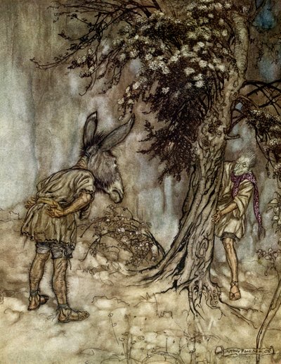Sueño de una noche de verano de Arthur Rackham