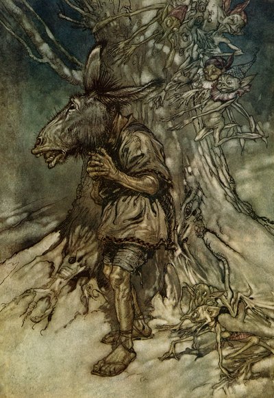 Sueño de una noche de verano de Arthur Rackham