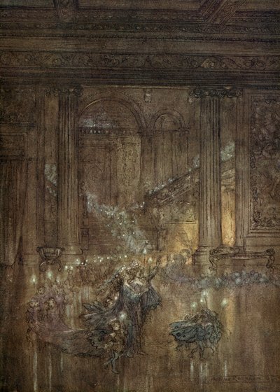Sueño de una noche de verano de Arthur Rackham