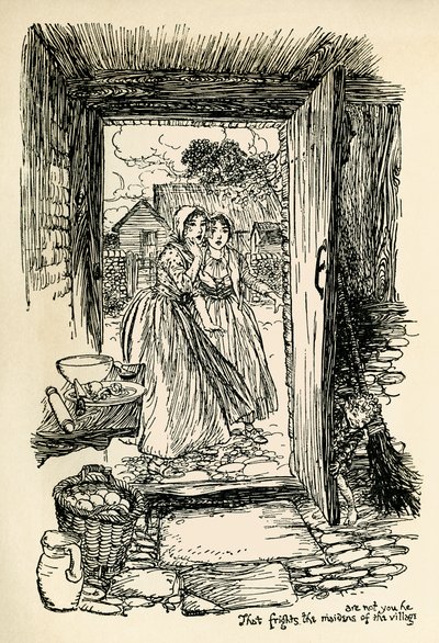 Sueño de una noche de verano de Arthur Rackham