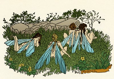 Sueño de una noche de verano de Arthur Rackham