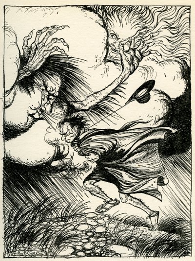 Fábulas de Esopo de Arthur Rackham