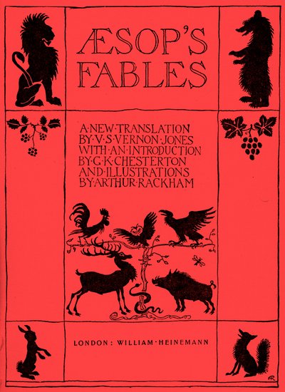 Fábulas de Esopo de Arthur Rackham