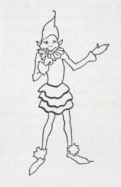Un elfo de Arthur Rackham